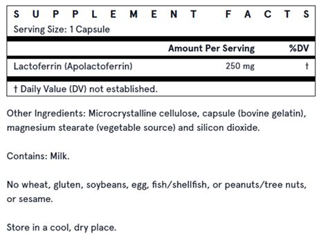 <b>Lactoferrin</b> may help promote the growth of selected probiotic strains. . Lactoferrin long covid